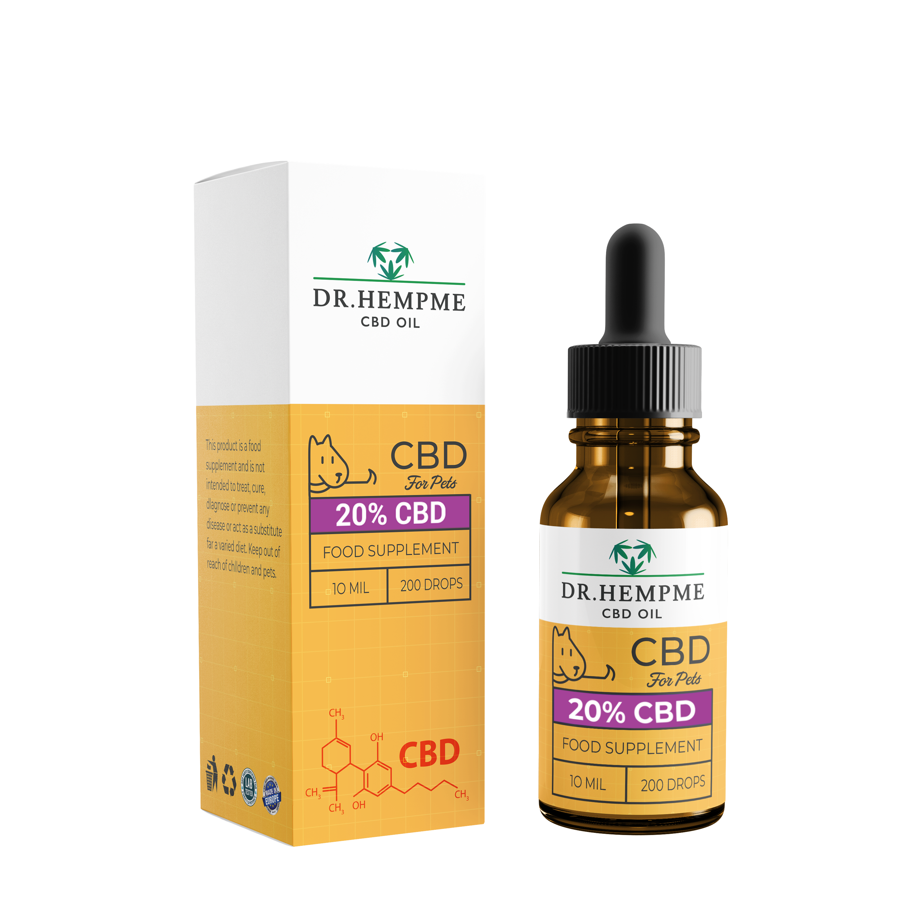 CBD OIL FOR PETS 2,000mg (20%) | XXL PET